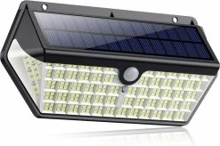 Lampe D'extérieur Solar Iqonic Avec Détecteur De Mouvement - 266 LED - IP65 étanche - Applique Murale - Éclairage De Jardin à L'énergie Solaire - Siècle Des Lumières Extérieur
