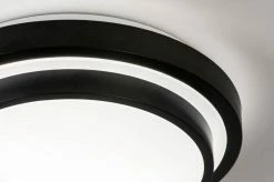 Lumidora Plafonnier 73677-2 Lumières - E27 - Zwart - Wit - Plastique - Lampe De Salle De Bains - IP44 - ⌀ 34 Cm -Glass Vases Boutique de vente 1200x797 19