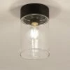 Lumidora Plafonnier 74614 - E27 - Zwart - Métal - Lampe D'extérieur - Lampe De Salle De Bain - IP65 - ⌀ 12 Cm