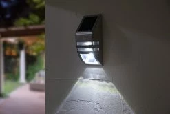 LED Lovers Lampe D'extérieur Solaire LED Sans Fil Avec Détecteur De Mouvement - Acier Inoxydable -Glass Vases Boutique de vente 1200x800 11