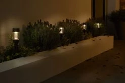 Luxform Lampe De Jardin Rennes 6,2 X 43,5 Cm Inox Anthracite Pack De 3 -Glass Vases Boutique de vente 1200x800 16