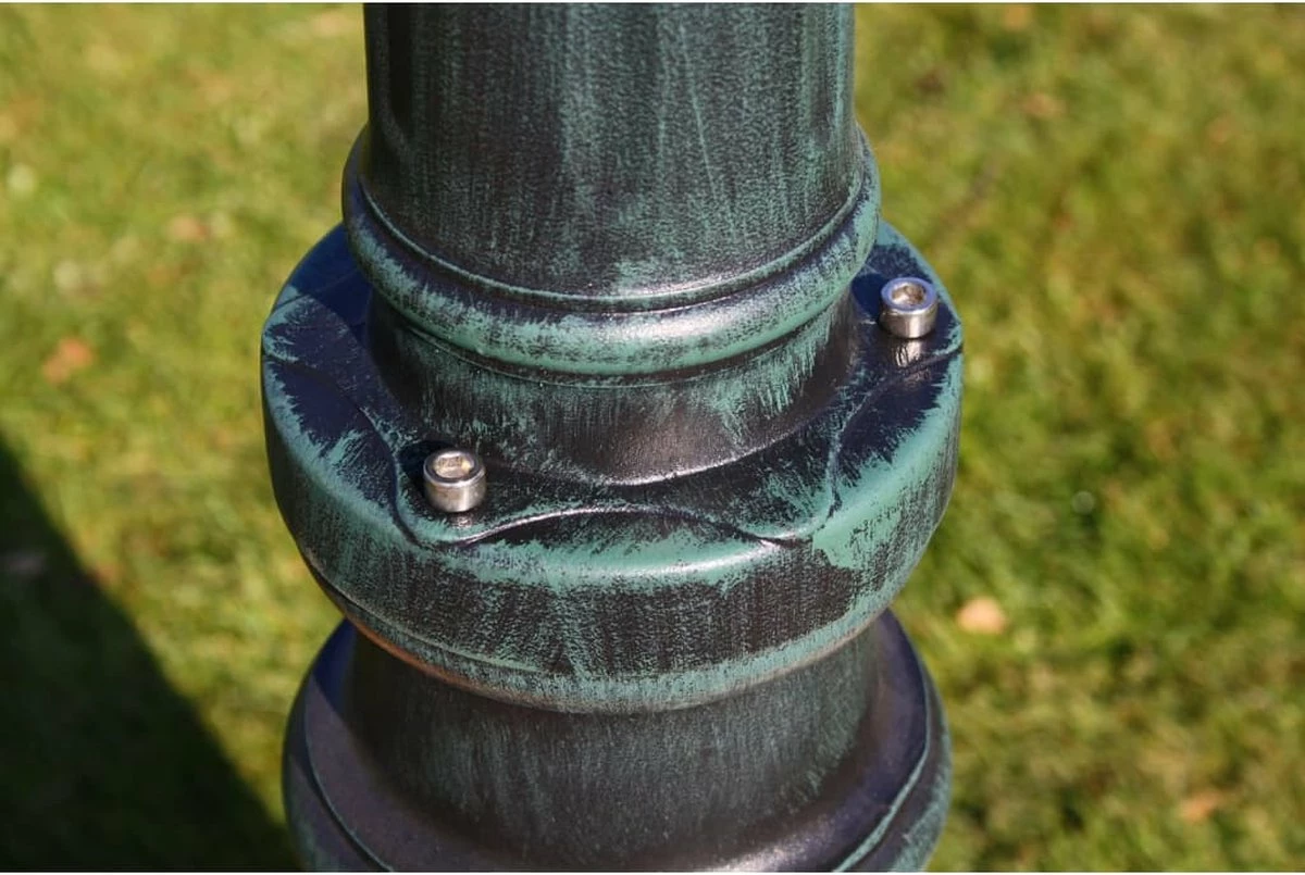 VidaXL - Lampe De Jardin Lanterne Preston 2 Bras 230 Cm Vert 40247 7 VidaXL - Lampe De Jardin Lanterne Preston 2 Bras 230 Cm Vert 40247 – Image 7