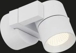AEG Lampe Kristos LED Spot Mural Extérieur Blanc | 1x LED 4W Intégrée (puce COB), (360lm, 3000K) | Échelle De A ++ à E. | Indice De Protection IP: 54 - Résistant Aux éclaboussures -Glass Vases Boutique de vente 1200x846