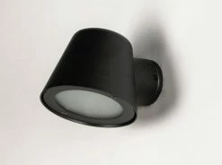 Lumidora Applique 30900 - GU10 - 5.0 Watt - 300 Lumen - 2700 Kelvin - Zwart - Métal - Lampe D' Lumidora - IP44 - Avec Capteur -Glass Vases Boutique de vente 1200x896