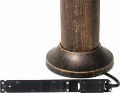 QAZQA Kiki - Lampe D'extérieur Sur Pied Moderne | Lampadaire D'extérieur - 1 Lumière - H 500 Mm - Or/ Laiton - Éclairage Extérieur -Glass Vases Boutique de vente 1200x929 2