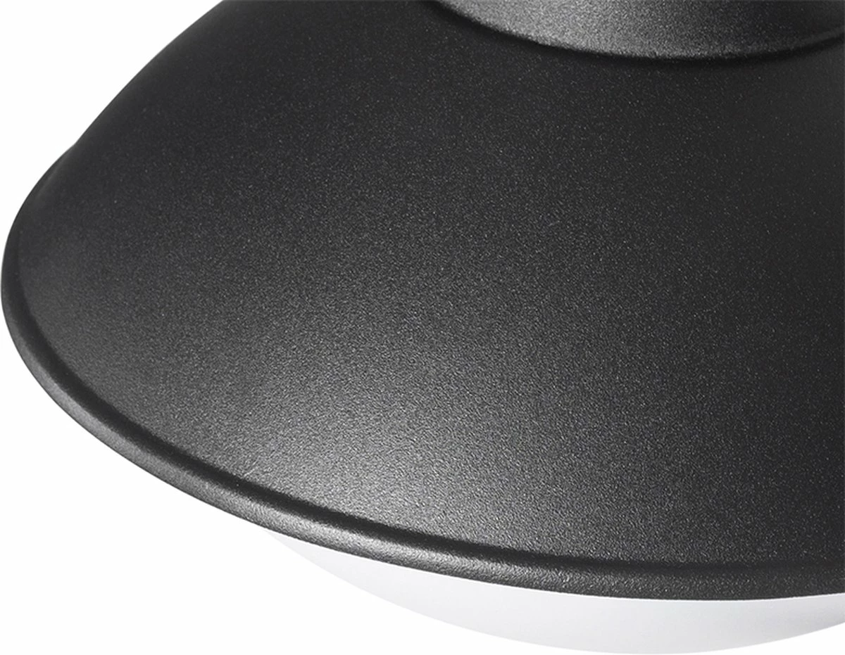 QAZQA Marcel - Lampe D'extérieur Sur Pied Moderne | Lampadaire Pour Extérieur - 1 Lumière - H 100 Cm - Zwart - Salon | Chambre à Coucher | Cuisine 2 QAZQA Marcel - Lampe D'extérieur Sur Pied Moderne | Lampadaire Pour Extérieur - 1 Lumière - H 100 Cm - Zwart - Salon | Chambre à Coucher | Cuisine – Image 2