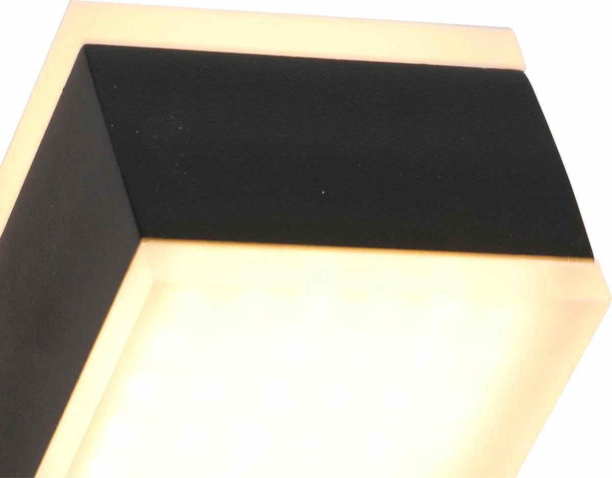 Lampe D'Extérieur Moderne - Steinhauer - Glas - Moderne - LED - L: 130cm - Pour Extérieur - Salon - Salle à Manger - Zwart 4 Lampe D'Extérieur Moderne - Steinhauer - Glas - Moderne - LED - L: 130cm - Pour Extérieur - Salon - Salle à Manger - Zwart – Image 4