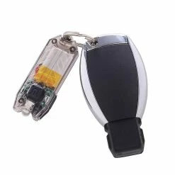 Mickcara 1Pcs 45lm 2 Modes Led Light Porte-clés Portable Mini Lampe De Poche Rechargeable Usb Torch Led Light Porte-clés Camping Outils Extérieurs -Glass Vases Boutique de vente 162219114 max