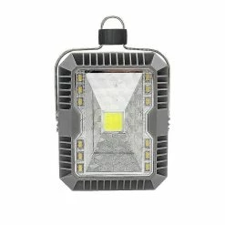 Mickcara 1Pcs Extérieur Portable Lanterne Solaire Cob Led Lumière 3 Modes Usb Rechargeable Suspension Lampe De Nuit Pour La Randonnée Camping Tente De Pêche