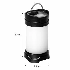 Mickcara Itimo Usb Rechargeable / Batterie Flash Led Lanternes De Tente Blanc / Rouge Lumière Portable Banque D’alimentation Lampe De Camping Extérieur 7 Modes -Glass Vases Boutique de vente 162219385 max