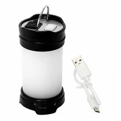 Mickcara Itimo Usb Rechargeable / Batterie Flash Led Lanternes De Tente Blanc / Rouge Lumière Portable Banque D’alimentation Lampe De Camping Extérieur 7 Modes -Glass Vases Boutique de vente 162219386 max
