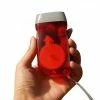 GHCD Lampe De Poche à Manivelle, Pas De Batterie (rouge)