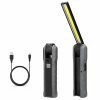 GHCD Portable LED COB Work Light USB Rechargeable Magnetic Torch Lampe à Main Lampe De Travail ( Paquet A)