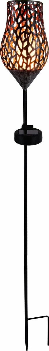 Lumisky – Lampe D'extérieur à Led Solar Rose - Piquet De Jardin - H86 - Éclairage D'ambiance Décoratif à L'énergie Solaire