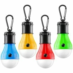 Xxhh Led Tente Lanterne Lampe Lumière D’Urgence Batterie Alimenté Ampoule Étanche