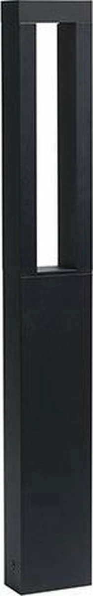 Hamulight Lampadaire D'extérieur LED Gondomar - Lampadaire / Lampe D'extérieur / éclairage Extérieur / éclairage De Jardin - 2x2W / Aluminium / 24V / Plug & Play / IP65 / Blanc Chaud