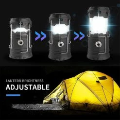 Unbranded Lampe De Camping Solaire Pliable Led Lampe De Poche Rechargeable Lanterne De Cheval Lampe De Randonnée Extérieure -Glass Vases Boutique de vente 189230410 max