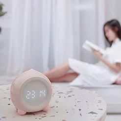 Blythe Réveil Sunrise Simulator Avec Led Night Light Lampe Enfants Numérique Bluetooth -Glass Vases Boutique de vente 192590434 max