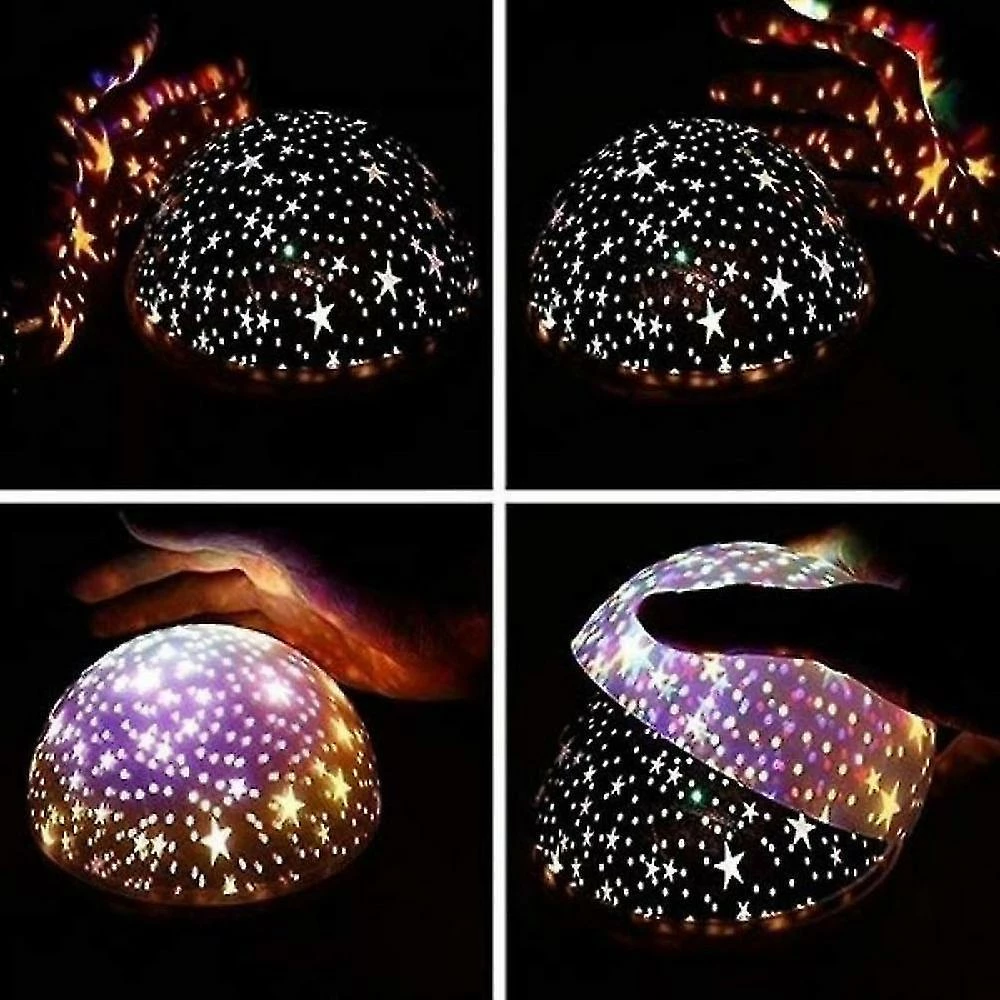 Unbranded Projecteur Led Lune Ciel Étoilé Night Light Rotatif Batterie Lampe De Nuit 2 Unbranded Projecteur Led Lune Ciel Étoilé Night Light Rotatif Batterie Lampe De Nuit – Image 2