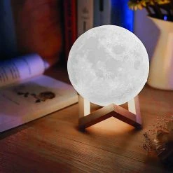 Unbranded Lampe Touch Moon Light - 15cm -Glass Vases Boutique de vente 207281031 max