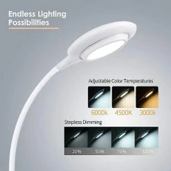 Unbranded Lampe De Bureau Dimmable De LED Avec Le Stylo -Glass Vases Boutique de vente 207281507 max