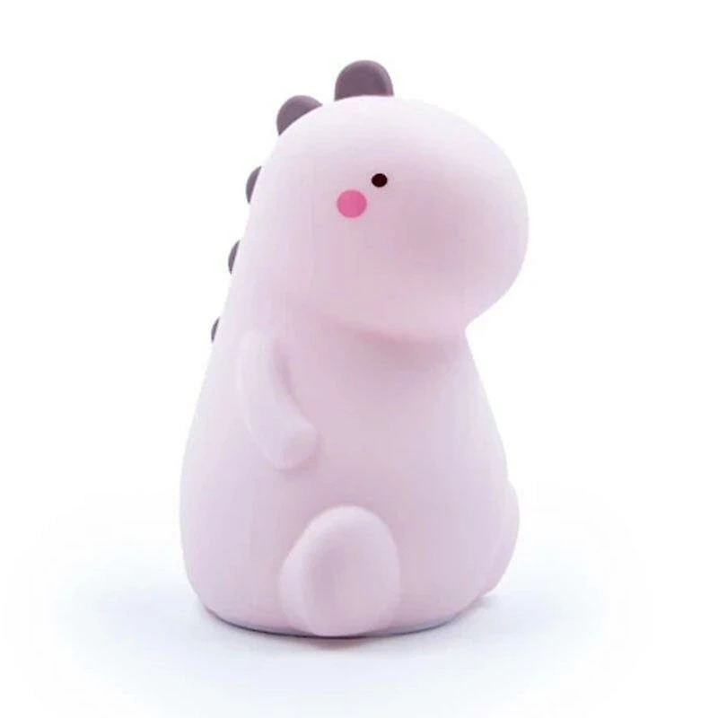 Unbranded Lampe à LED Dinosaur Silicone Lampe De Chevet (Rose) 3 Unbranded Lampe à LED Dinosaur Silicone Lampe De Chevet (Rose) – Image 3