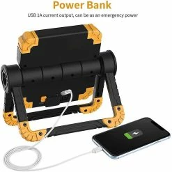 HSKMALL Lampes De Camping Lanternes Led Portable Projecteur Pliant Super Lumineux Cob Led Lampe De Travail Spots Rechargeables -Glass Vases Boutique de vente 224094358 max