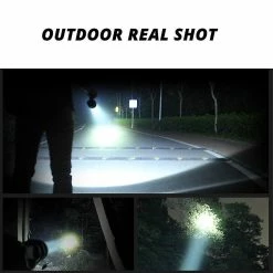 HSKMALL Lampes De Camping Lanternes Paquet Led Projecteur Lampe De Poche 5 Modes D’éclairage Imperméable à L’eau Alliage D’aluminium Projecteurs Portables -Glass Vases Boutique de vente 224105844 max