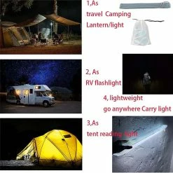 Sevenprin Tente Suspendue Portable Led Lumière Gonflable Usb Camping Light Lampe D’extérieur -Glass Vases Boutique de vente 233544914 max