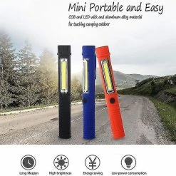 Unbranded Lampes De Camping Lanternes Cob Pen Lumière Mini Inspection Lampe De Travail Led Cilp Lampe De Poche Lampe Torche Avec Aimant Pour L’extérieur -Glass Vases Boutique de vente 234074975 max