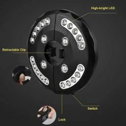 Unbranded Lampe Pour Parasol De Jardin, Lumière Parapluie, 24 Leds, Modèle D’éclairage 3, Lumière (lumière Chaude) (blanc) -Glass Vases Boutique de vente 236434396 max