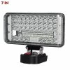 Unbranded 18v Led Lampe De Travail Lampe De Poche Bl1430 Bl1830 Usb Éclairage Extérieur