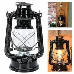 Unbranded Rétro Oil Lantern Outdoor Garden Camp Lampe Suspendue Portable