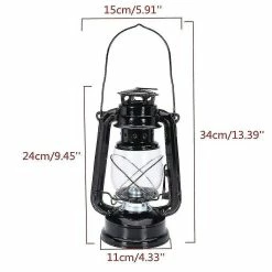 Unbranded Rétro Oil Lantern Outdoor Garden Camp Lampe Suspendue Portable -Glass Vases Boutique de vente 238681110 max