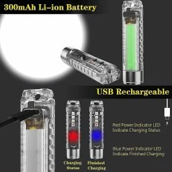 Unbranded Mini Lampe De Poche Uv Torche, 400 Lumens Rechargeable Led Lampe De Poche Torche -Glass Vases Boutique de vente 238684034 max