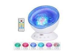 Unbranded Led Projection Lumière Lampe Couleur Changement Ocean Wave Projecteur
