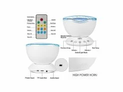 Unbranded Led Projection Lumière Lampe Couleur Changement Ocean Wave Projecteur -Glass Vases Boutique de vente 238685066 max