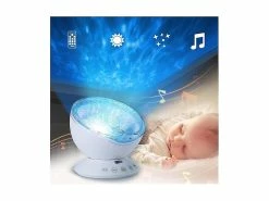 Unbranded Led Projection Lumière Lampe Couleur Changement Ocean Wave Projecteur -Glass Vases Boutique de vente 238685139 max