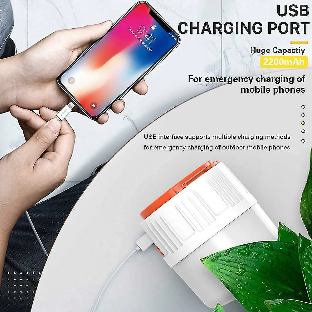 Unbranded Rechargeable Led Camping Lantern Solaire / USB Lampe Portable Avec Télécommande 4 Unbranded Rechargeable Led Camping Lantern Solaire / USB Lampe Portable Avec Télécommande – Image 4