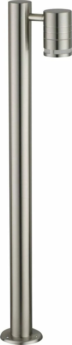 Lindby - Lampe D'extérieur - 1lumière - Acier Inoxydable, Verre - H: 75 Cm - GU10 - Acier Inoxydable