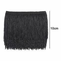 Wonderful Fong Fong 10m Couture Fringe Trim - Fringe Tassel 15cm / 10cm Largeur Pour Jupe Robe De Mariée Lampe Abat-jour Décoration -Glass Vases Boutique de vente 258656085 max
