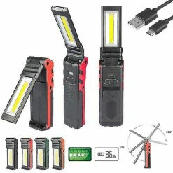 Unbranded 2022 Nouvelle Lampe De Travail Rechargeable USB, Torche De Lampe De Poche à épi, Inspecti Led -Glass Vases Boutique de vente 263355369 max