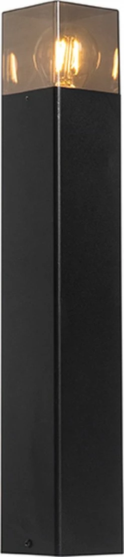 QAZQA Danemark - Lampe D'extérieur Sur Pied Moderne | Lampadaire D'extérieur - 1 Lumière - H 50 Cm - Zwart - Éclairage Extérieur -Glass Vases Boutique de vente 267x1200 2