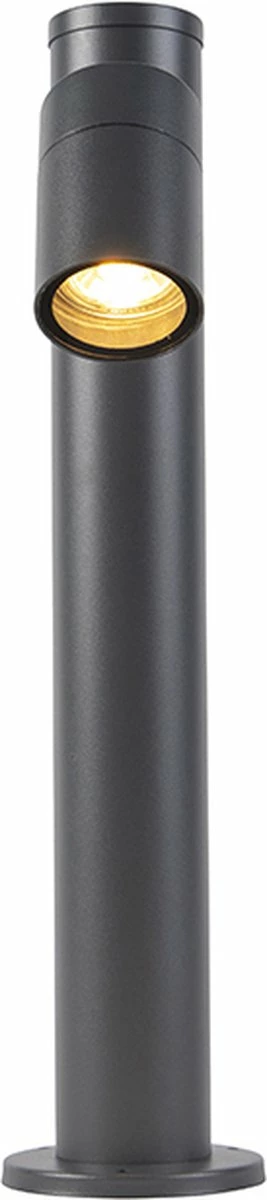 QAZQA Solo - Lampe D'extérieur Moderne Et Smart | Lampadaire Pour Extérieur Avec WiFi Up Down - 1 Lumière - H 45,5 Cm - Gris Foncé - Éclairage Extérieur 11 QAZQA Solo - Lampe D'extérieur Moderne Et Smart | Lampadaire Pour Extérieur Avec WiFi Up Down - 1 Lumière - H 45,5 Cm - Gris Foncé - Éclairage Extérieur – Image 11