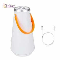 Unbranded Portable Sans Fil LED Home Night Light Lampe De Table USB Rechargeable Touch Switch LumiĂšre Dâurgence