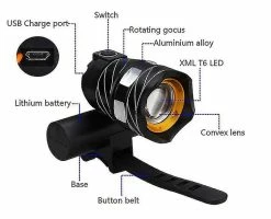 Blythe Lumière De Vélo, Led Bicycle Light Bicycle Lumière Avant Lampe De Poche Headli -Glass Vases Boutique de vente 278964427 max