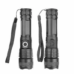 Unbranded Zysd Puissant 900000lumens Xhp50 Zoom Lampe De Poche Led Usb Rechargeable Torche