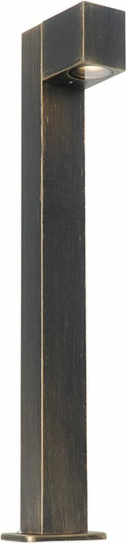 QAZQA Baleno - Lampe D'extérieur Sur Pied Moderne | Lampadaire D'extérieur / 1 Lumière - H 65 Cm - Or/ Laiton - Éclairage Extérieur -Glass Vases Boutique de vente 280x1200 1