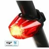 Unbranded Feu Arrière De Vélo, Feu Arrière De Vélo Usb Rechargeable Cob Led Lampe De Vélo Arrière, Modes Multi-éclairage, Imperméable à L’eau Antichoc (noir)