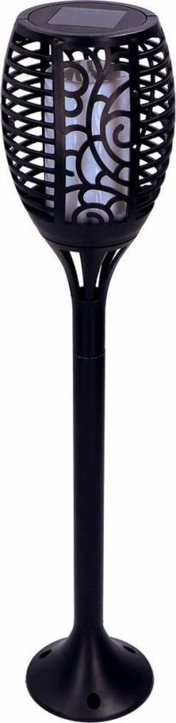 Proventa Lampe Solaire Torch Small Noire Avec Effet Flamme -Glass Vases Boutique de vente 293x1200 2